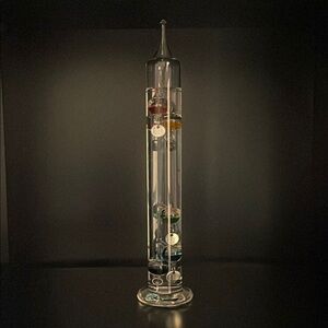 Elegant Glass Galileo Thermometer